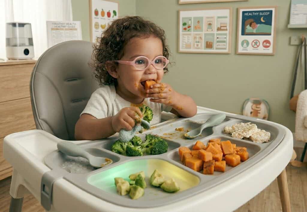 Baby self-feeding