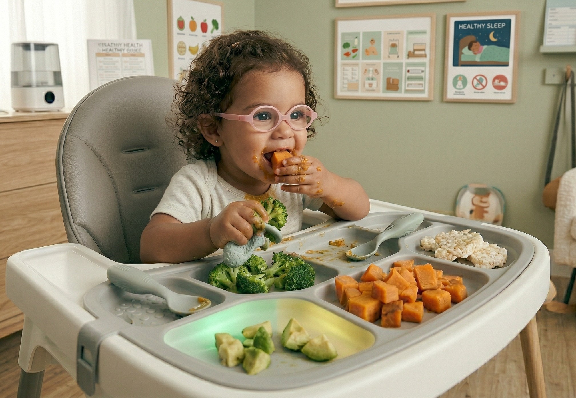 Baby self-feeding