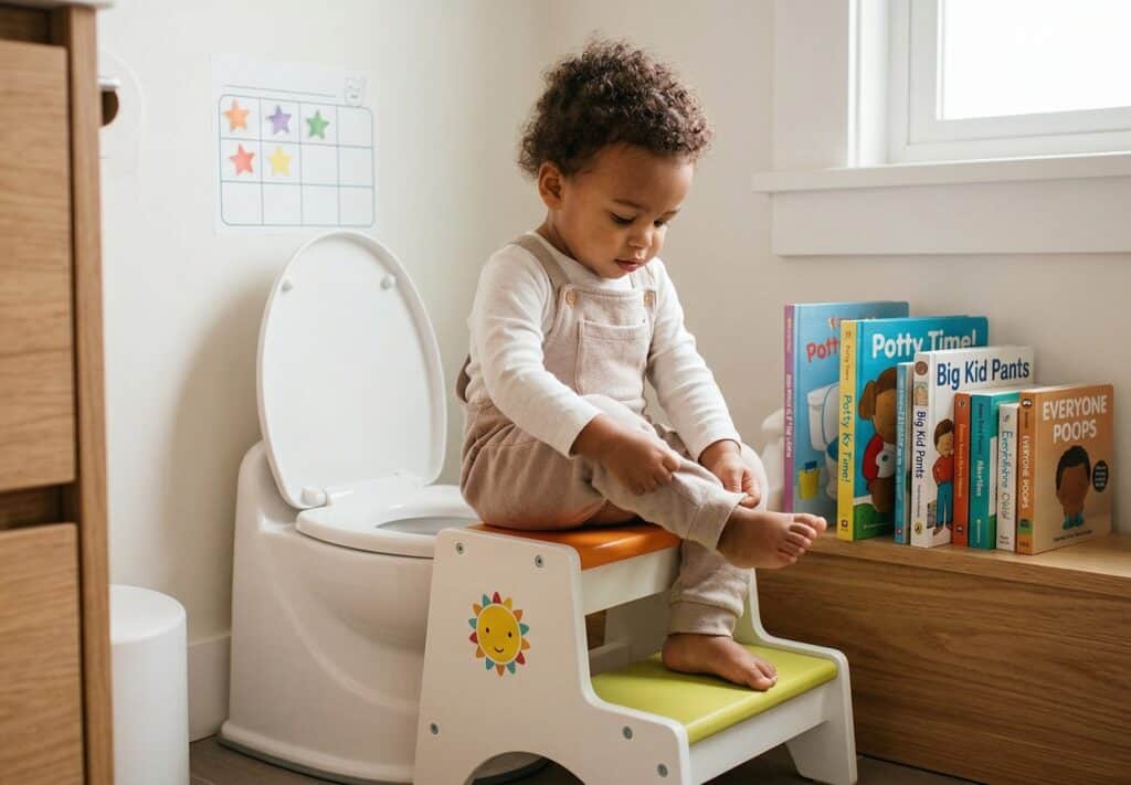 Toddler walking