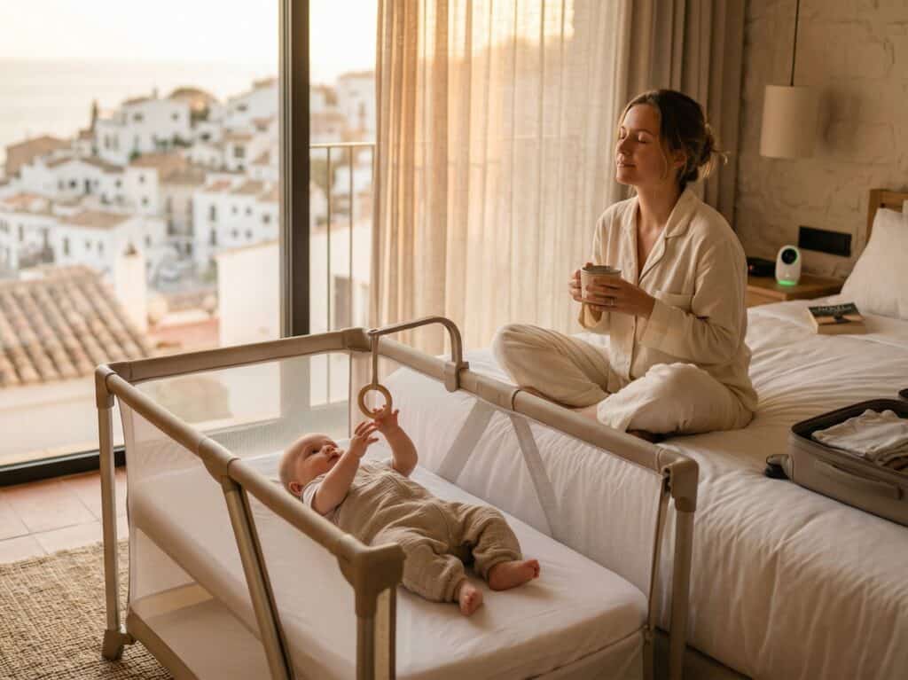 Travel crib