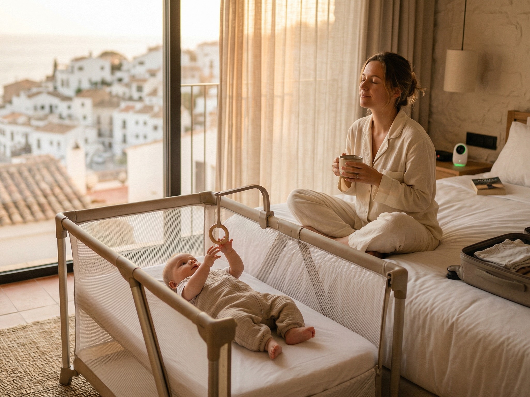 Travel crib